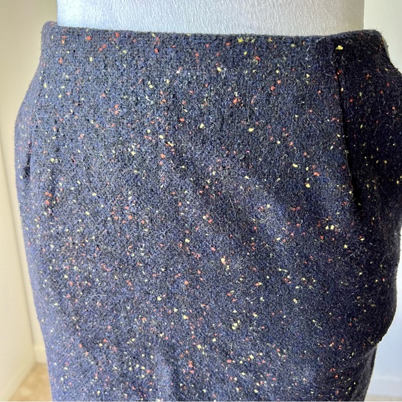 MODCLOTH Colorful Specked Wool Pencil Skirt—SZ. 0 - Picture 5 of 17